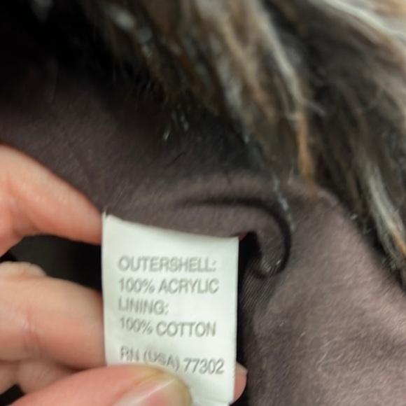 Zara faux fur Brown vest size medium - Picture 7 of 7